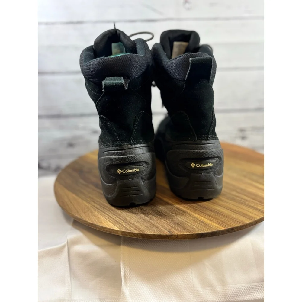 Men's Columbia Black Snow Boots US 14